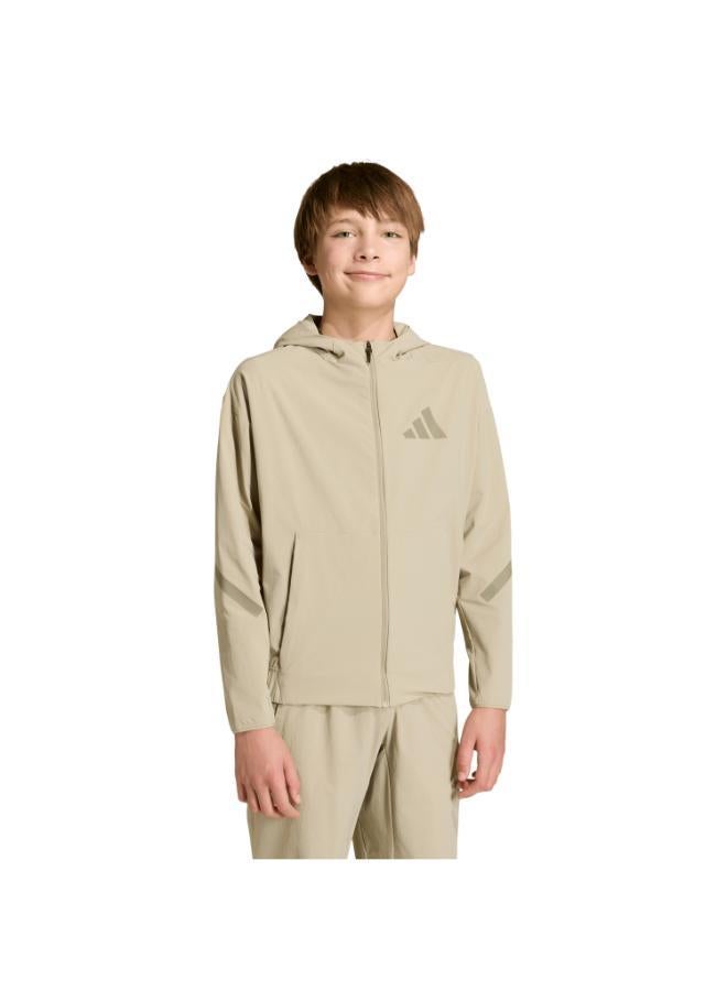 Adidas Z.N.E. Woven Travel Cover Up Track Top - Image 1